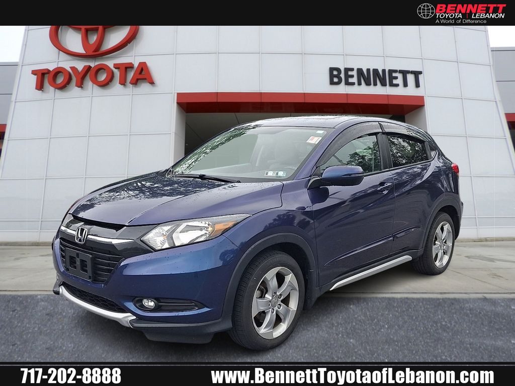 Deep Ocean Pearl 2016 Honda HR-V SUV / Crossover All-Wheel Drive Continuously Variable Transmission