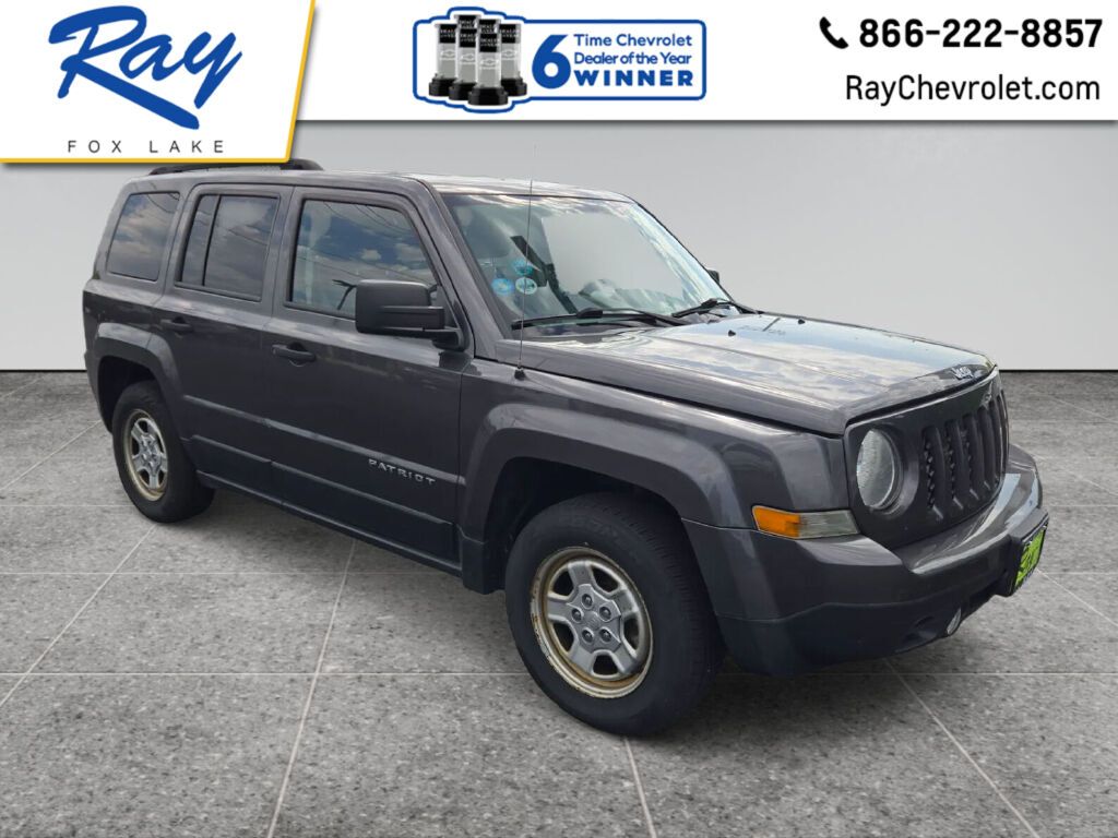 Crystal Metallic 2016 Jeep Patriot SUV / Crossover Front-Wheel Drive 6-Speed Automatic