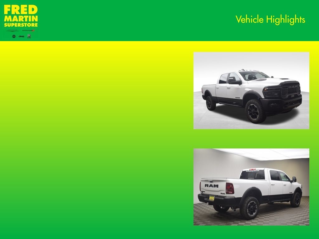 new 2026 Ram 2500 car, priced at $66,552