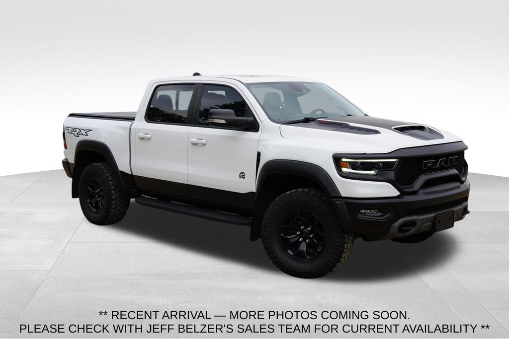 Bright White Clearcoat 2021 RAM 1500 Pickup Truck All-Wheel Drive 8-Speed Automatic