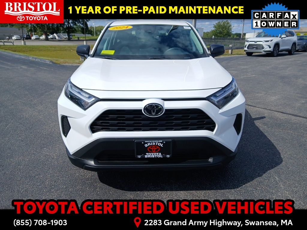 Certified 2024 Toyota RAV4 LE with VIN 2T3F1RFV0RW441831 for sale in Kansas City
