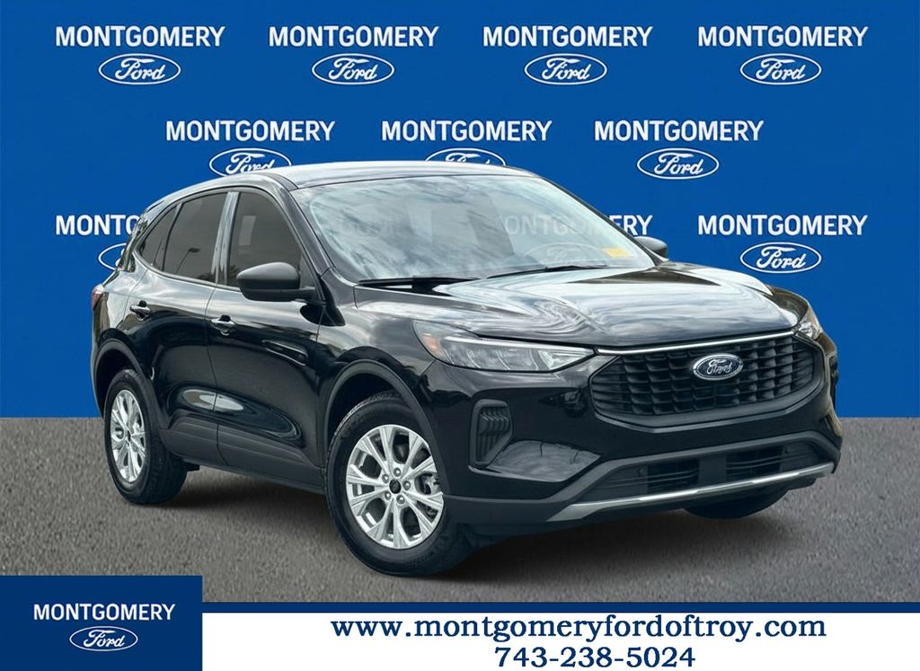 Black Metallic 2025 Ford Escape SUV / Crossover Front-Wheel Drive 8-Speed Automatic