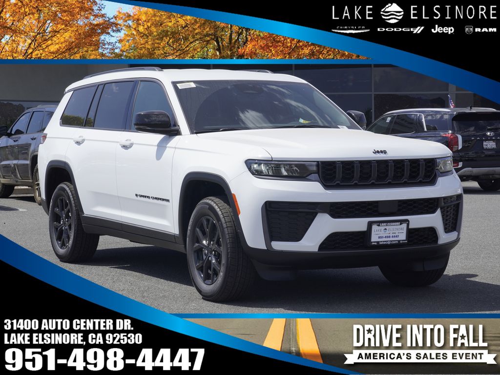 Bright White Clearcoat 2026 Jeep Grand Cherokee L SUV / Crossover  8-Speed Automatic