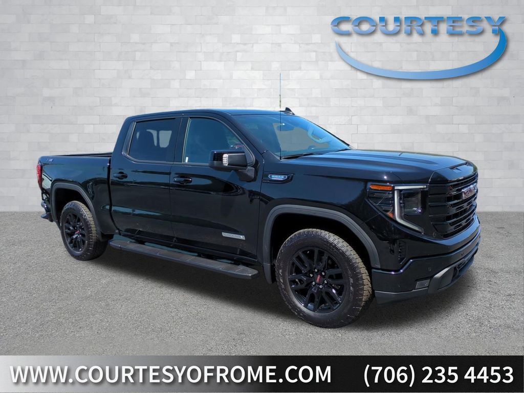 Onyx Black 2026 GMC Sierra 1500 Pickup Truck Four-Wheel Drive Automatic