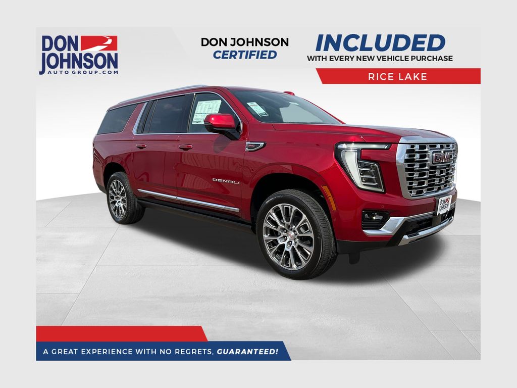 Volcanic Red Tintcoat 2026 GMC Yukon XL Denali 4WD SUV / Crossover Four-Wheel Drive Automatic