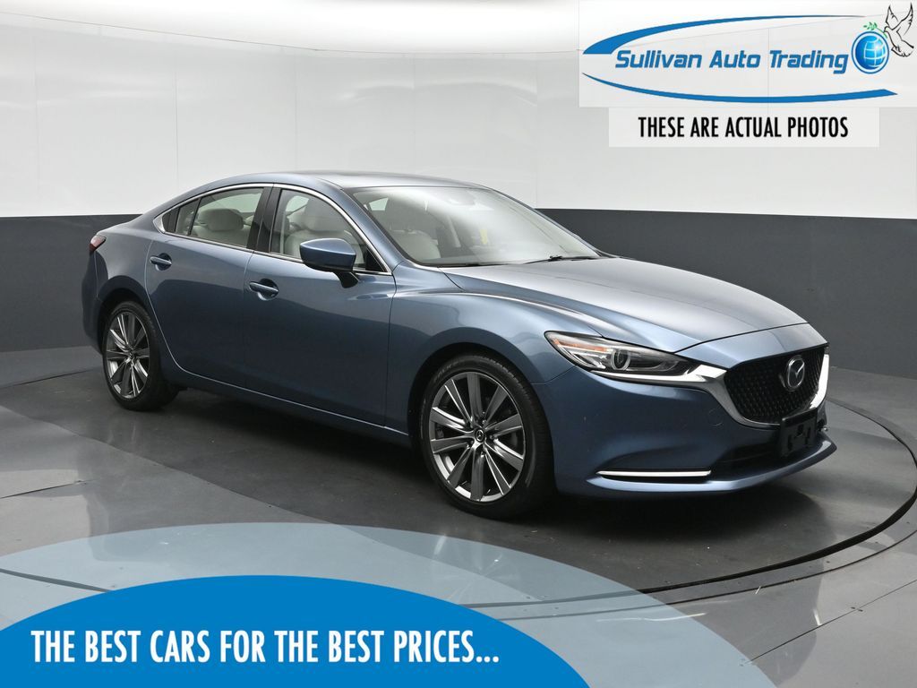 Blue Reflex Mica 2018 Mazda MAZDA6 Sedan Front-Wheel Drive 6-Speed Automatic