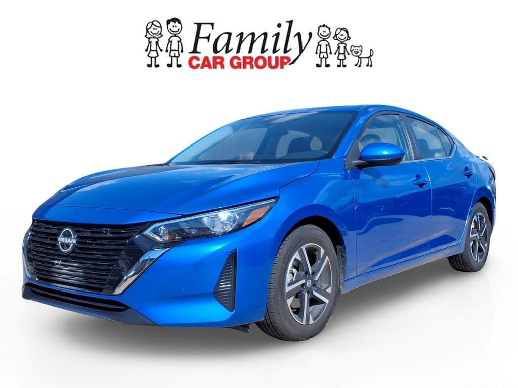 Electric Blue Metallic 2025 Nissan Sentra Sedan Front-Wheel Drive Continuously Variable Transmission