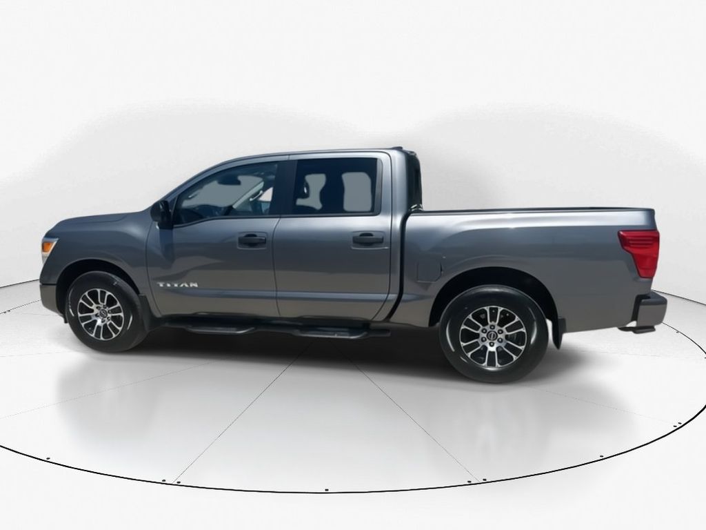 2024 Gun Metallic Nissan Titan SV RWD Truck