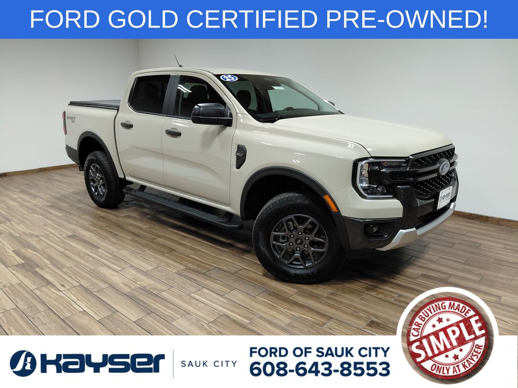 Desert Sand 2025 Ford Ranger Pickup Truck Four-Wheel Drive Automatic