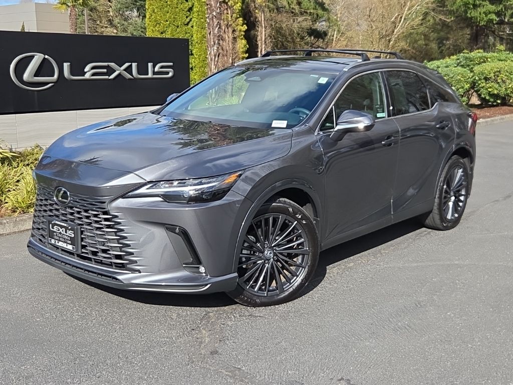 Cloudburst Gray 2025 Lexus RX Hybrid 350h Premium AWD SUV / Crossover All-Wheel Drive Continuously Variable Transmission