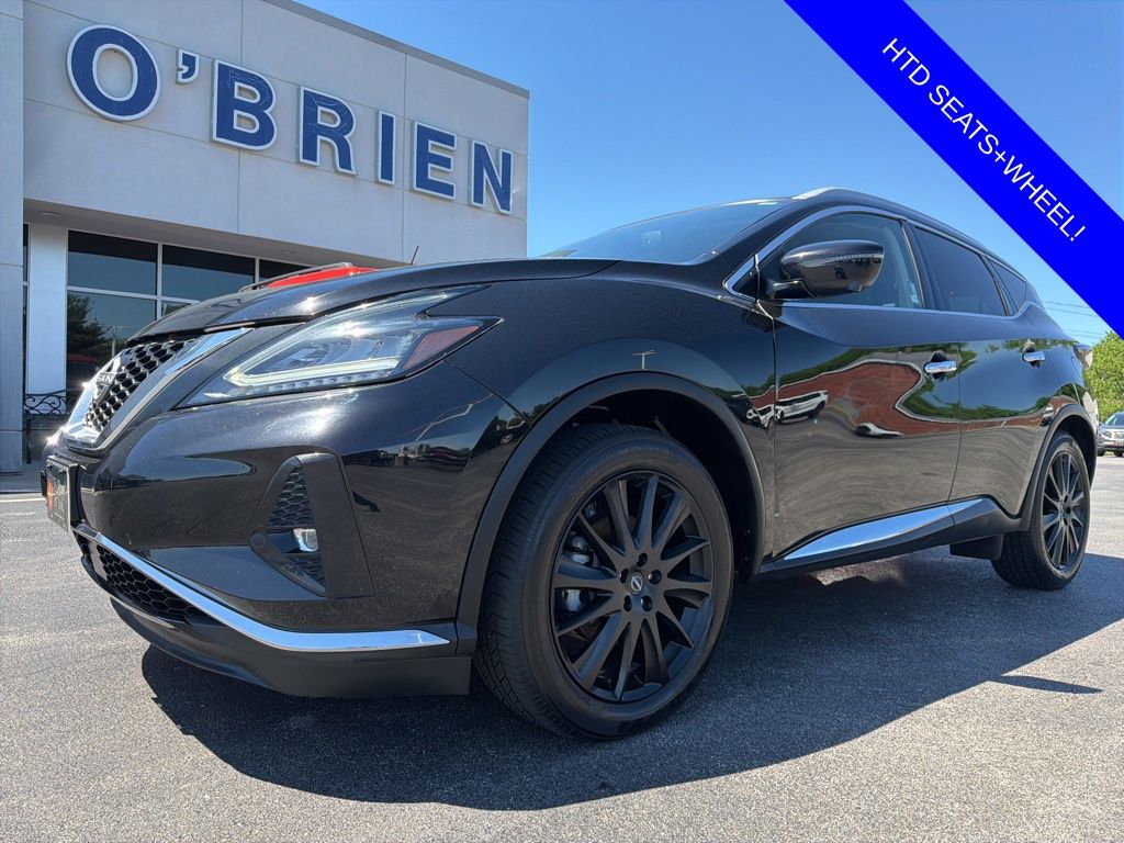 Super Black 2023 Nissan Murano SUV / Crossover All-Wheel Drive Continuously Variable Transmission