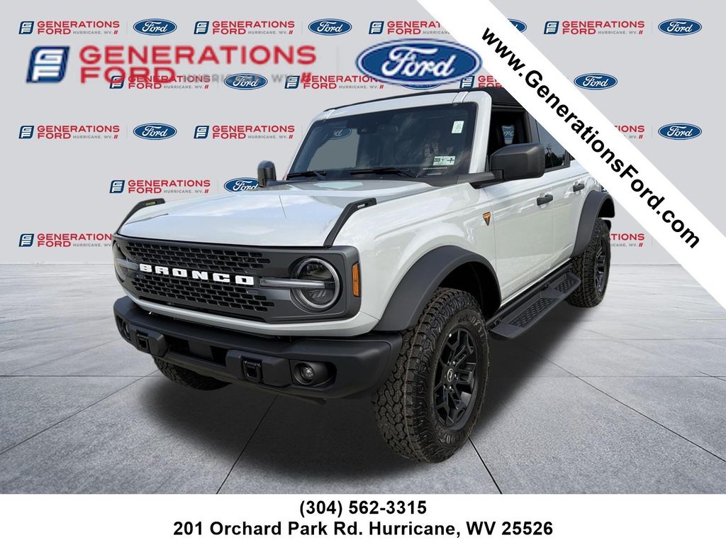 Avalanche Gray 2026 Ford Bronco SUV / Crossover Four-Wheel Drive Automatic