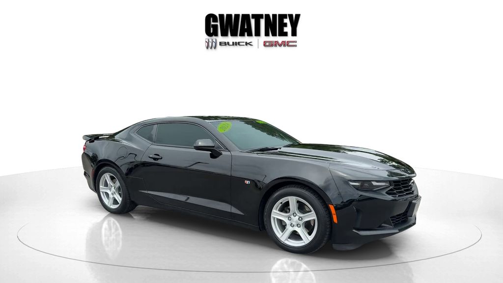 Black 2024 Chevrolet Camaro 1LT Coupe RWD Coupe Rear-Wheel Drive 6-Speed Manual