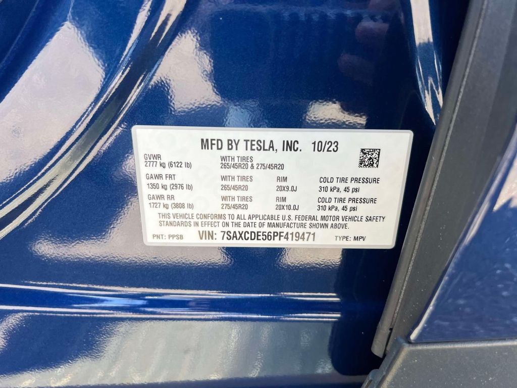 used 2023 Tesla Model X car, priced at $68,995