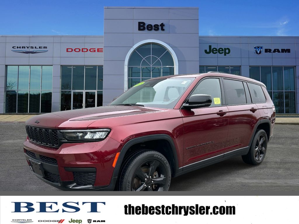 Velvet Red Pearlcoat 2023 Jeep Grand Cherokee L Altitude 4WD SUV / Crossover Four-Wheel Drive 8-Speed Automatic
