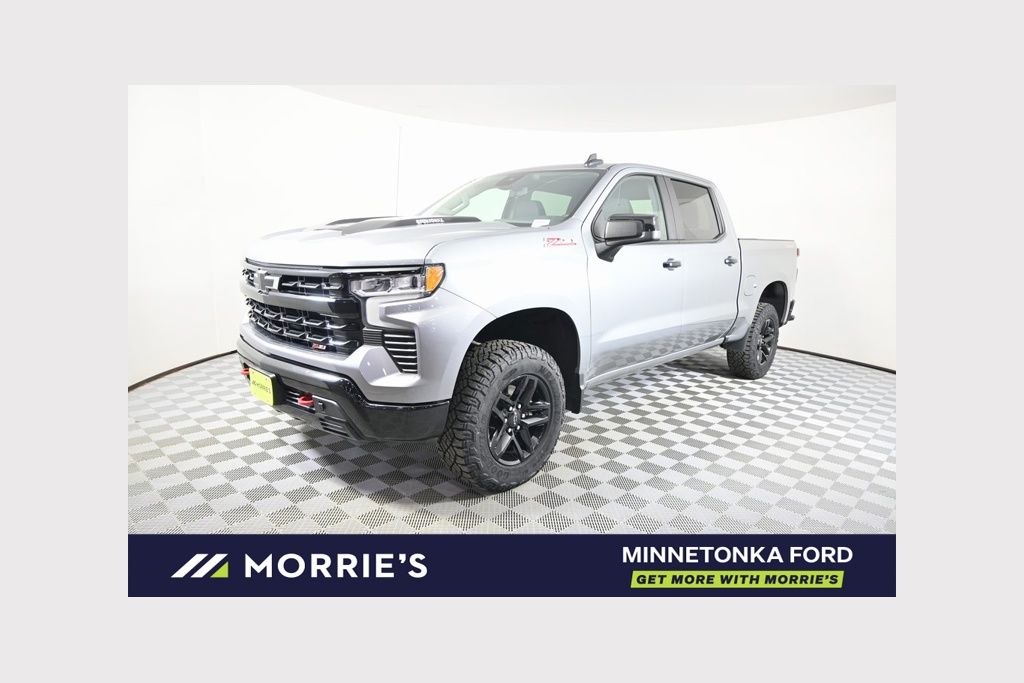 Sterling Gray Metallic 2023 Chevrolet Silverado 1500 Pickup Truck Four-Wheel Drive Automatic