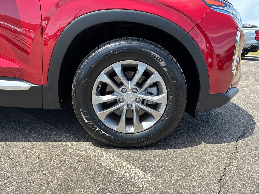 2019 Hyundai Santa Fe SE Red at Spitzer Acura