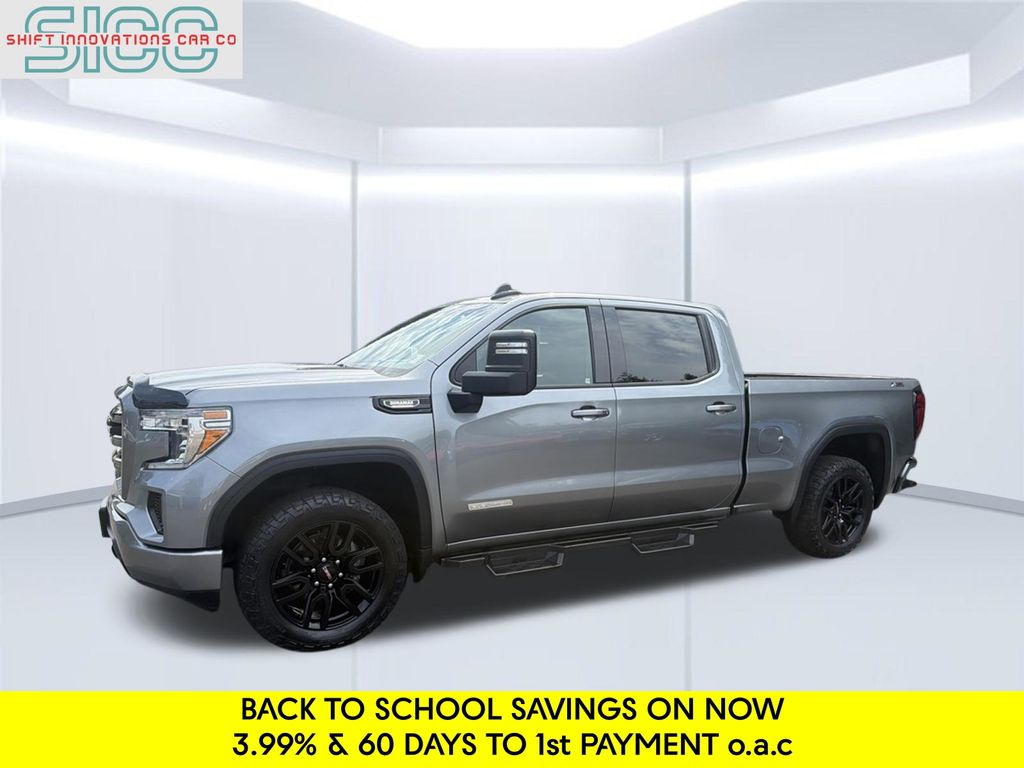 Gray (Satin Steel Metallic) 2020 GMC Sierra 1500 Pickup Truck Four-Wheel Drive Automatic