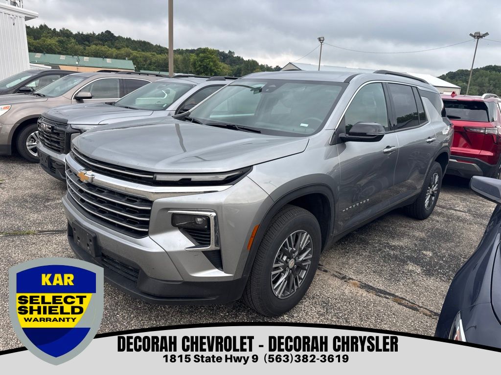 Sterling Gray Metallic 2026 Chevrolet Traverse SUV / Crossover Four-Wheel Drive 8-Speed Automatic