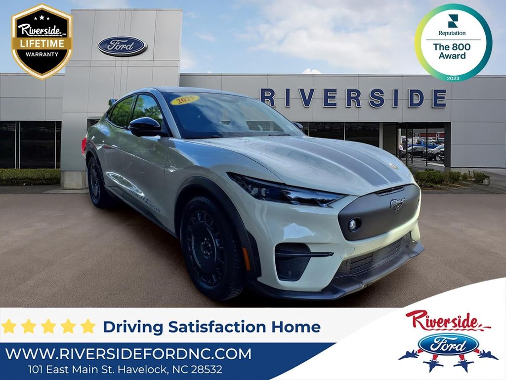 Desert Sand 2025 Ford Mustang Mach-E SUV / Crossover All-Wheel Drive Automatic
