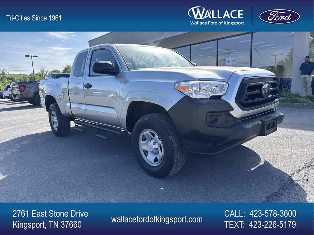 Celestial Silver Metallic 2022 Toyota Tacoma Pickup Truck Four-Wheel Drive 6-Speed Automatic