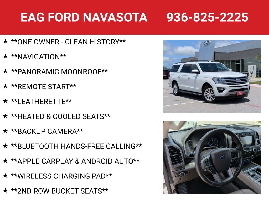 2021 Ford Expedition Max XLT White at Toyota of Victoria