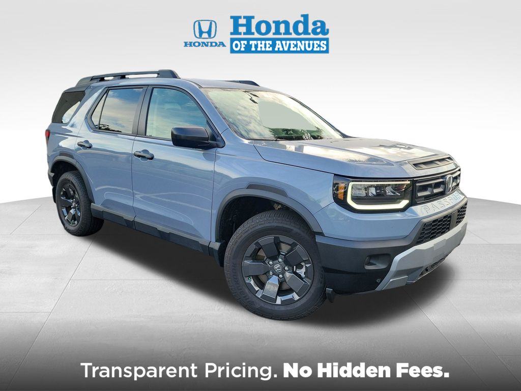 Sonic Gray Pearl 2026 Honda Passport SUV / Crossover All-Wheel Drive Automatic