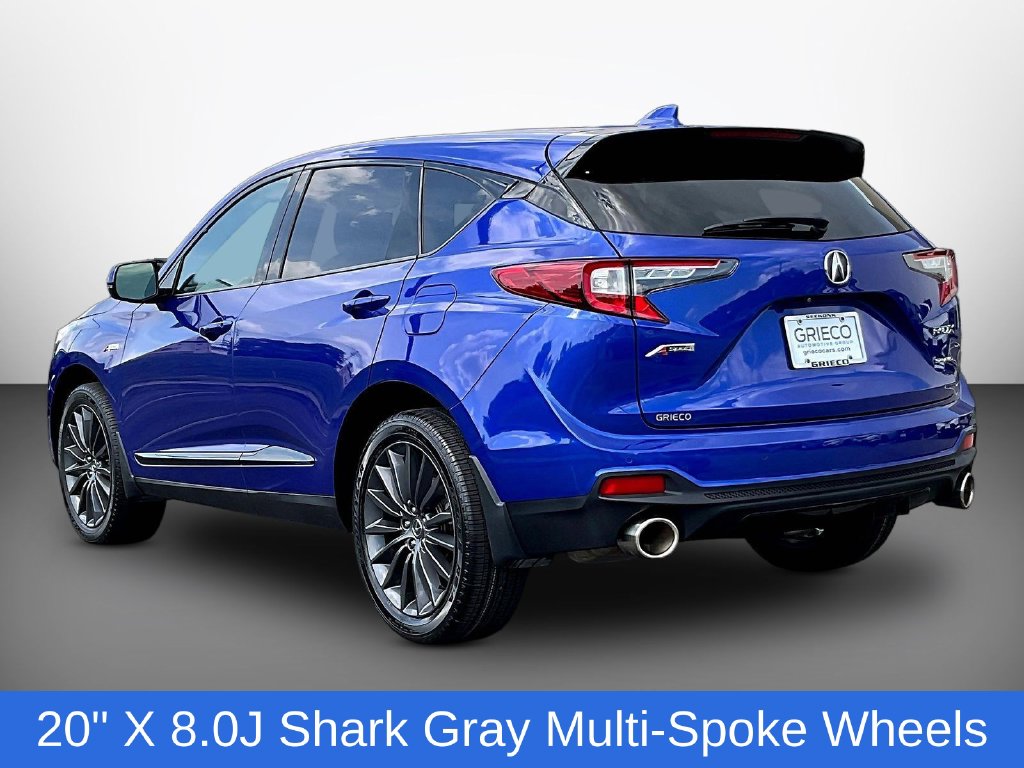 2023 Acura RDX A-Spec Advance Package Blue - Grieco Acura - Image 5