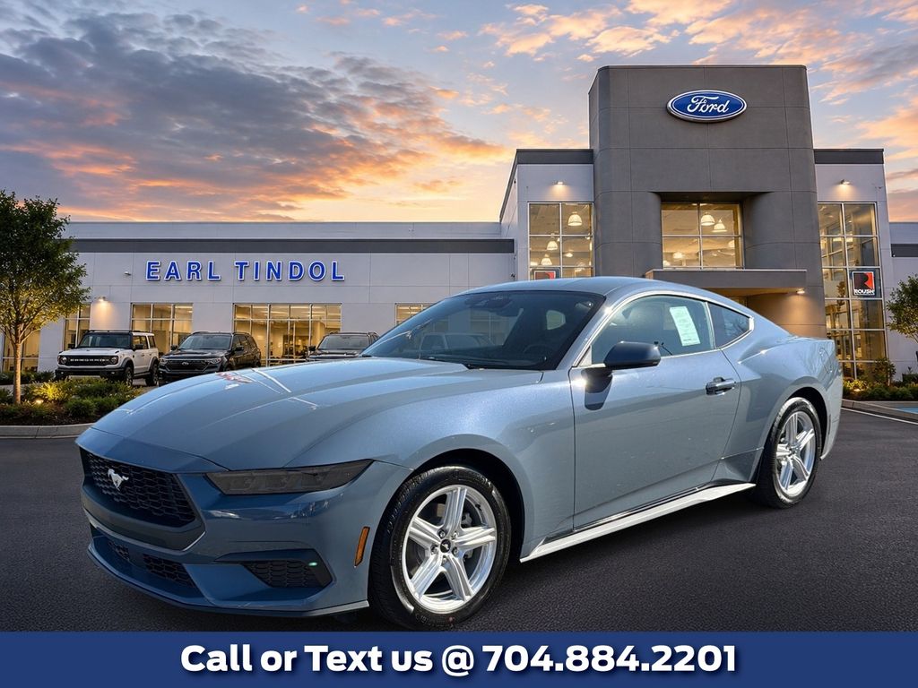 Vapor Blue Metallic 2026 Ford Mustang Coupe Rear-Wheel Drive Automatic