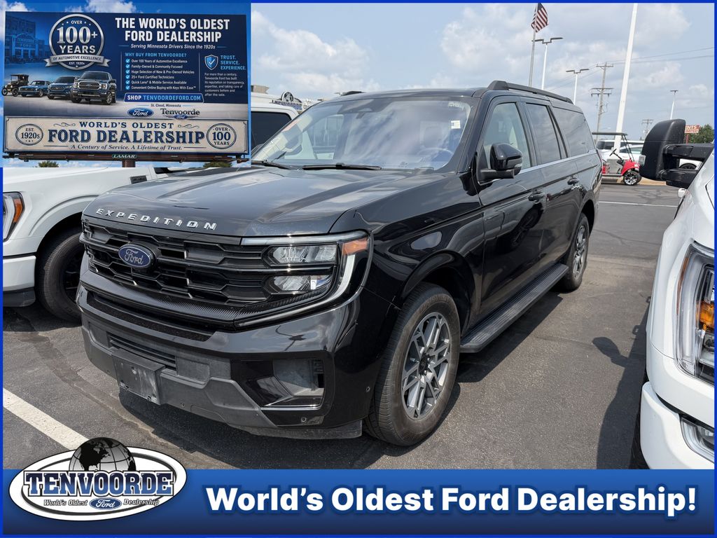 Black Metallic 2025 Ford Expedition SUV / Crossover Four-Wheel Drive Automatic