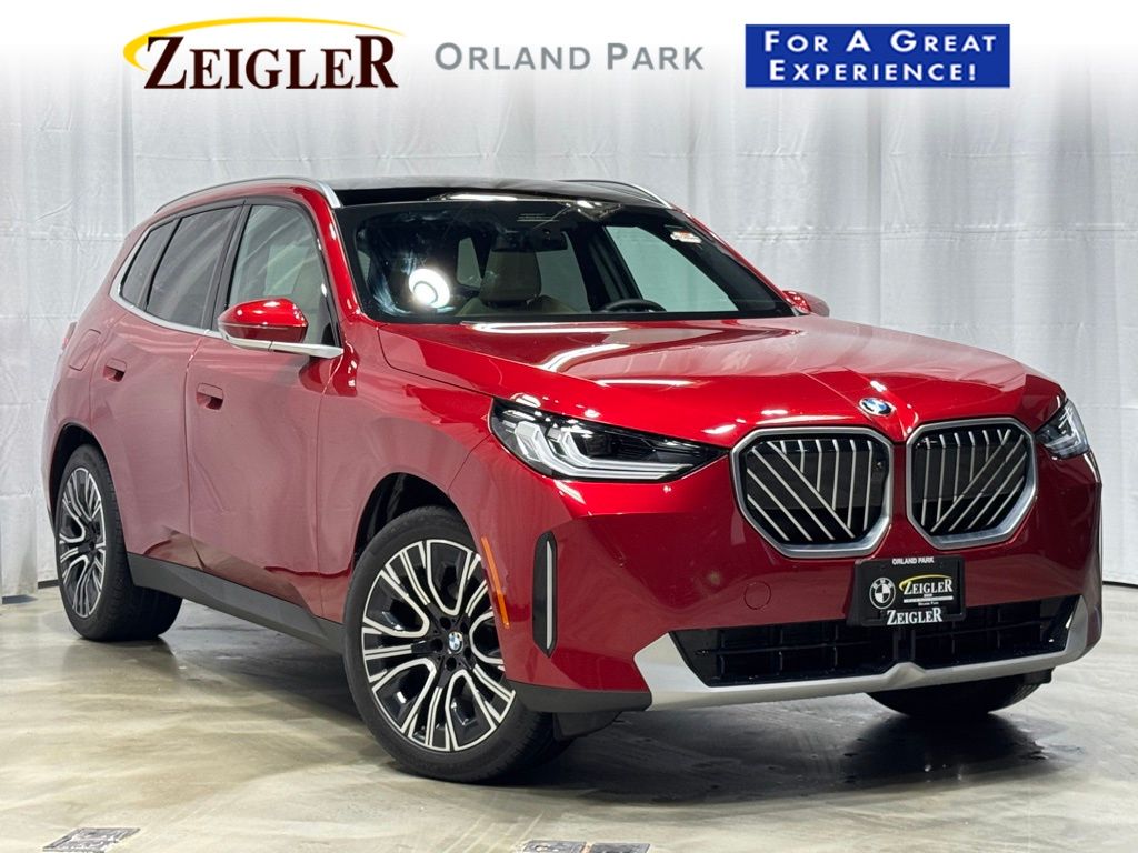 Vegas Red Metallic 2025 BMW X3 30 xDrive SUV / Crossover All-Wheel Drive 8-Speed Automatic