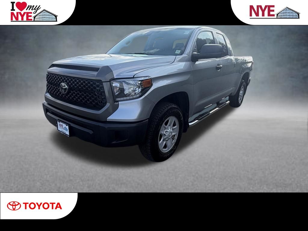Silver Sky Metallic 2020 Toyota Tundra Pickup Truck Four-Wheel Drive 6-Speed Automatic