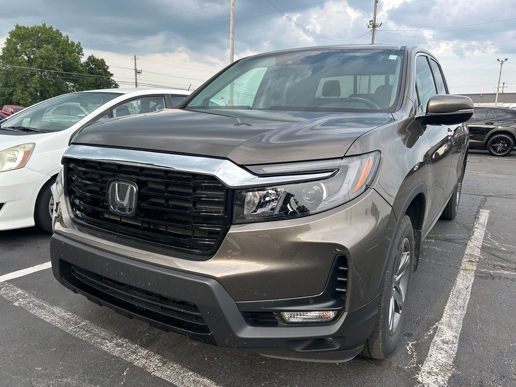 Brown 2023 Honda Ridgeline Pickup Truck All-Wheel Drive 9-Speed Automatic