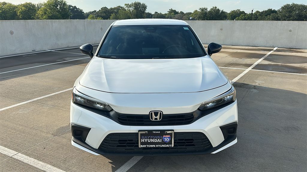 2024 Honda Civic Sport White at Emmons Autoplex