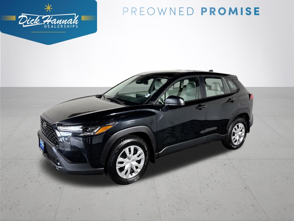 Jet Black 2025 Toyota Corolla Cross SUV / Crossover All-Wheel Drive Continuously Variable Transmission
