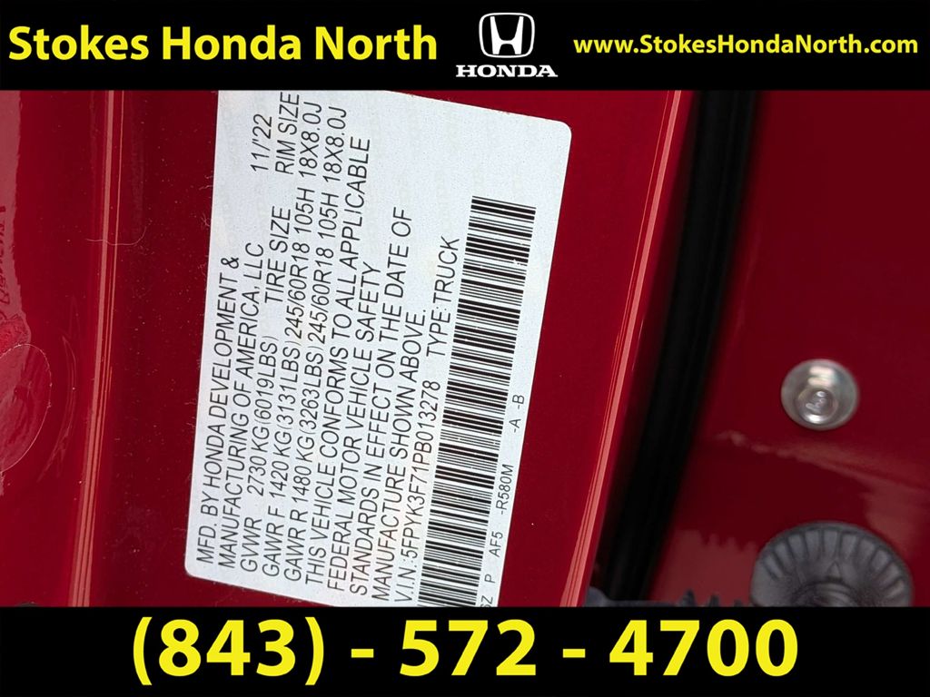 Used 2023 Honda Ridgeline Truck