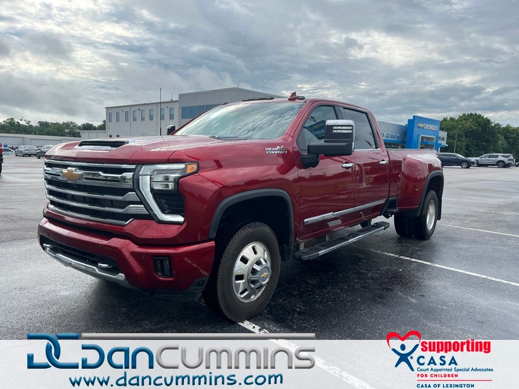 Radiant Red Tintcoat 2025 Chevrolet Silverado 3500HD Pickup Truck Four-Wheel Drive Automatic