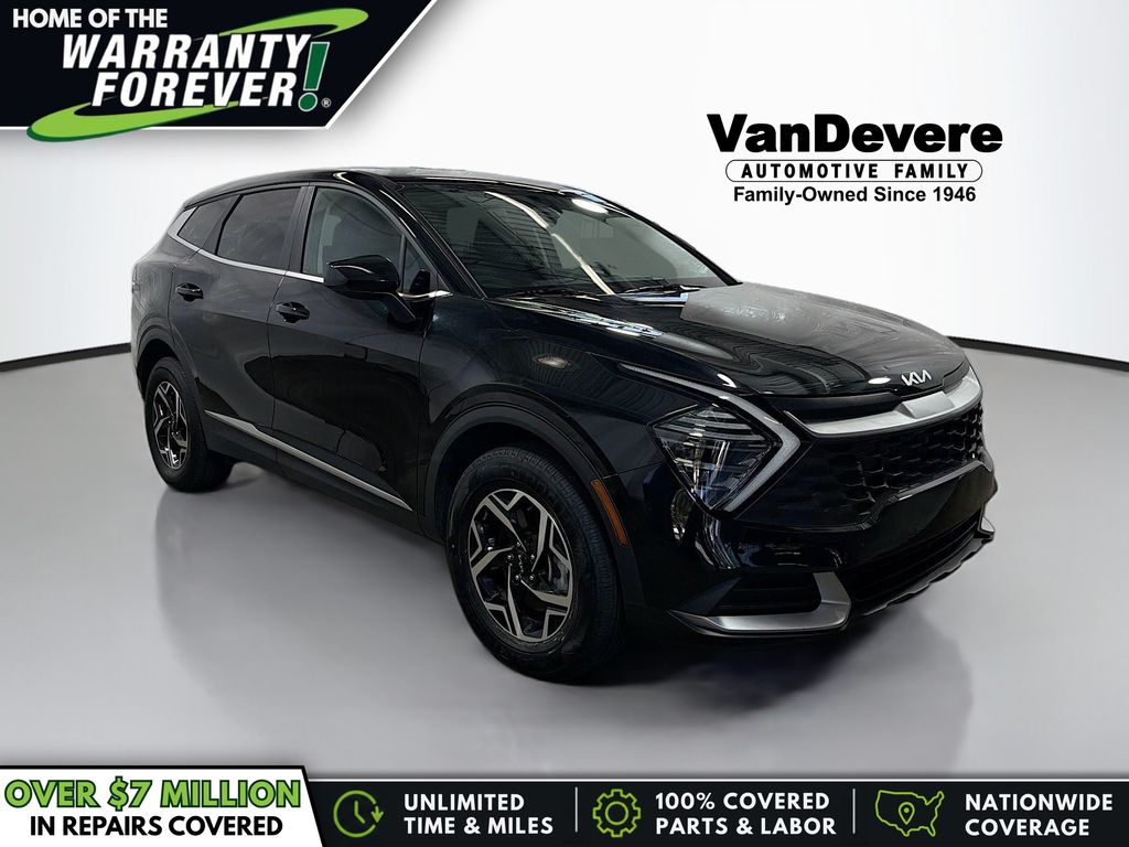 Fusion Black 2024 Kia Sportage SUV / Crossover All-Wheel Drive 8-Speed Automatic