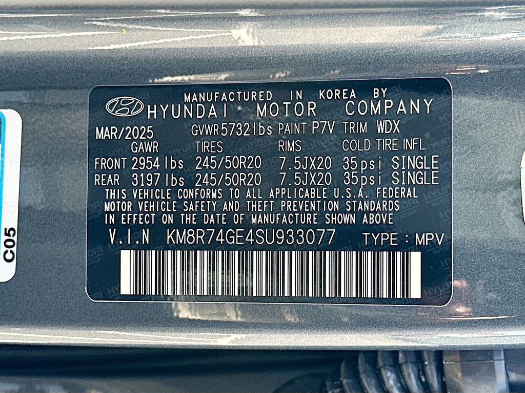 2025 Hyundai Palisade Calligraphy 24