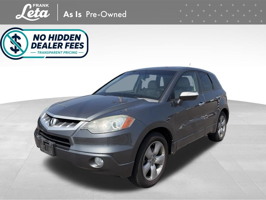 Polished Metal Metallic 2008 Acura RDX SUV / Crossover All-Wheel Drive 5-Speed Automatic