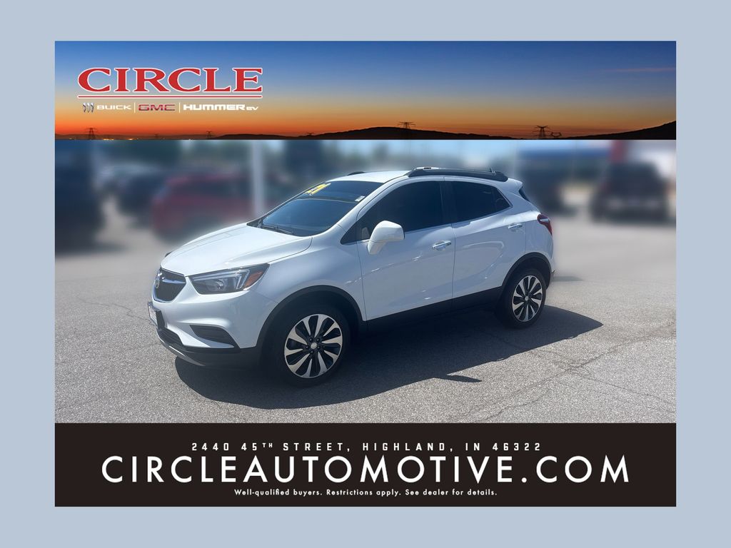 Summit White 2021 Buick Encore Preferred AWD SUV / Crossover All-Wheel Drive 6-Speed Automatic Overdrive