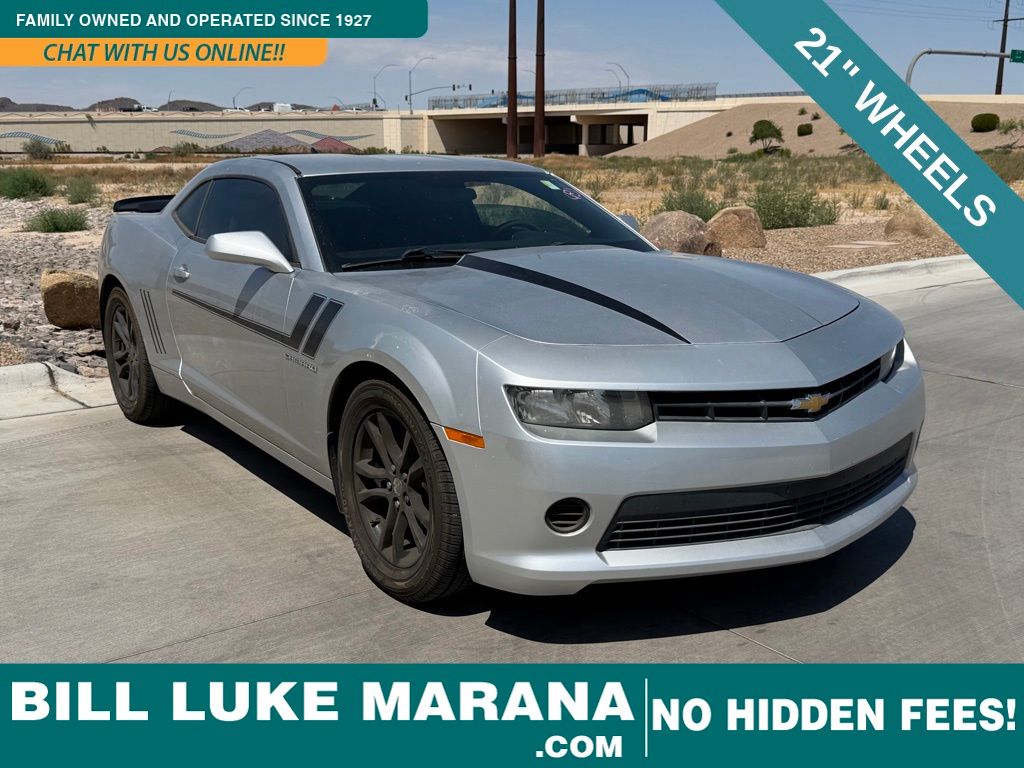 Silver Ice Metallic 2014 Chevrolet Camaro 2LS Coupe RWD Coupe Rear-Wheel Drive 6-Speed Automatic