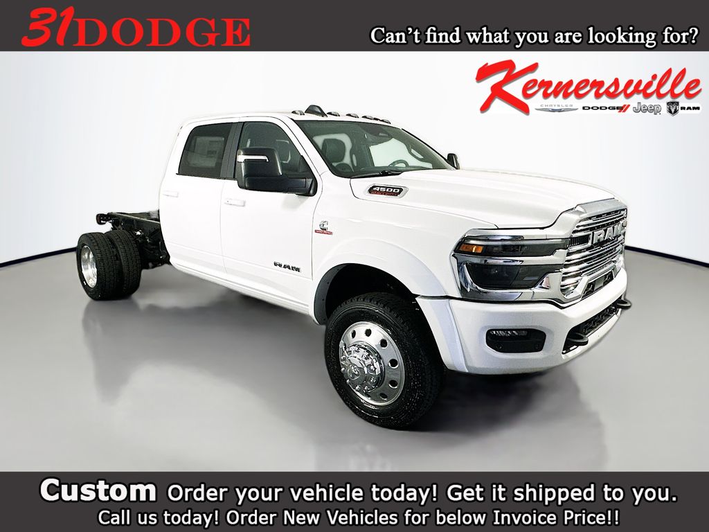 Bright White Clearcoat 2026 RAM 4500 Chassis Pickup Truck  Automatic