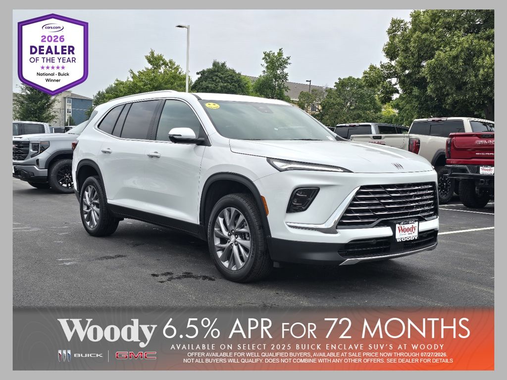 Summit White 2026 Buick Enclave SUV / Crossover Four-Wheel Drive 8-Speed Automatic