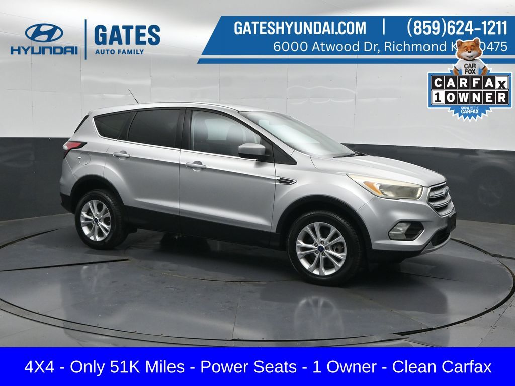 Ingot Silver 2017 Ford Escape SUV / Crossover All-Wheel Drive 6-Speed Automatic