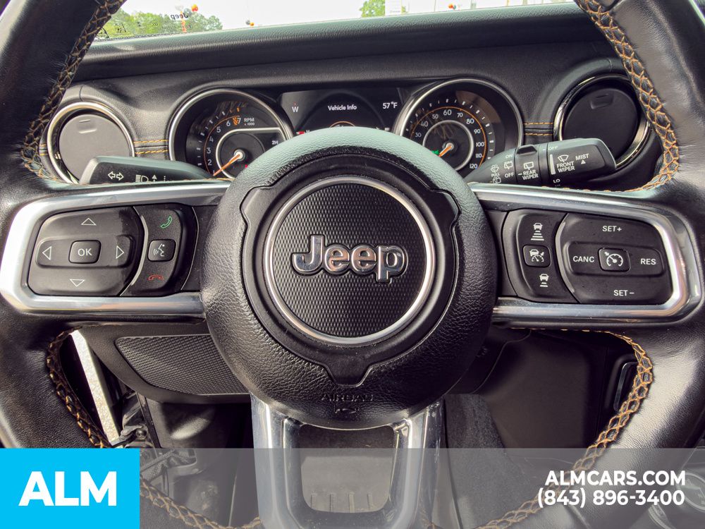 Used 2022 Black Clearcoat Jeep Unlimited Sahara High Altitude image 32