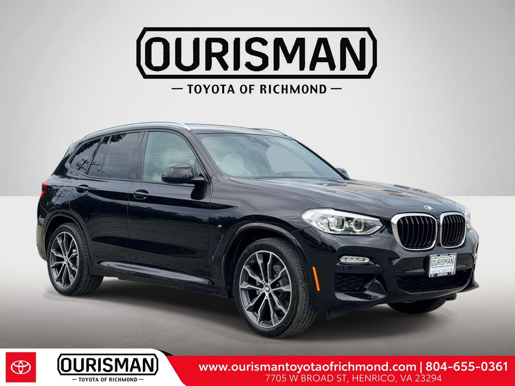 Black Sapphire Metallic 2019 BMW X3 xDrive30i AWD SUV / Crossover All-Wheel Drive 8-Speed Automatic
