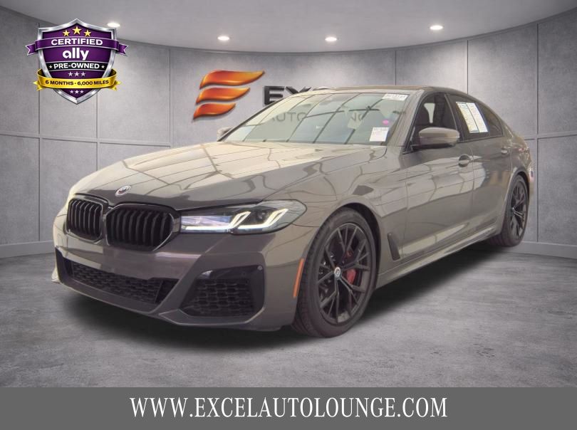 Alvite Gray Metallic 2023 BMW 5 Series M550i xDrive AWD Sedan All-Wheel Drive 8-Speed Automatic