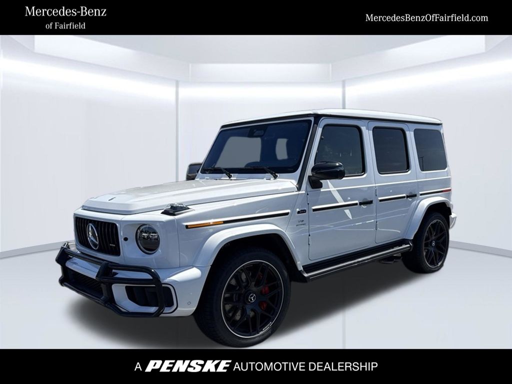 Moonlight White Metallic 2026 Mercedes-Benz G-Class SUV / Crossover All-Wheel Drive 9-Speed Automatic