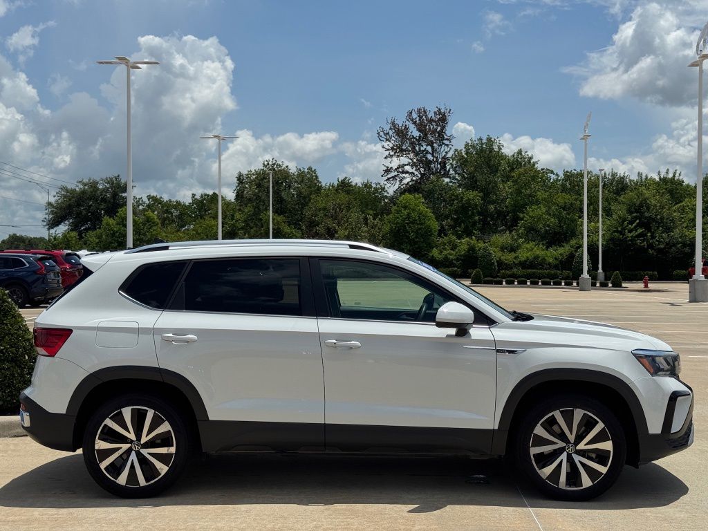 2023 Volkswagen Taos 1.5T SE White at DeMontrond Automotive Group
